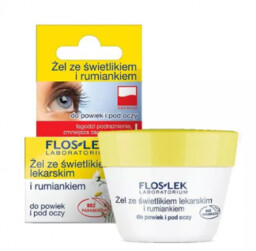FLOS-LEK Żel ze świetlikiem i rumiankiem- 10g