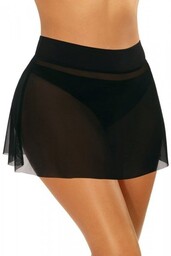 Spódniczka plażowa Self 4 D98B 19 czarna