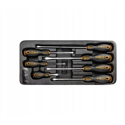 Wkrętaki płaskie Neo (84-231) 7 szt.