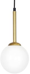 Lampa sufitowa nowoczesna PARMA I czarny/biały śr. 14cm