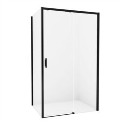 Kabina prysznicowa 100x70 D-0317A/D-0127B Prime Black New Trendy