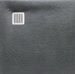 Roca Terran 90x90cm brodzik kwadratowy konglomeratowy szary łupek