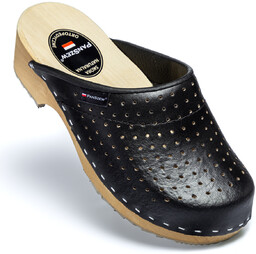 PanSzew Drewniaki Damskie SKÓRZANE Wygodne Chodaki POLSKIE