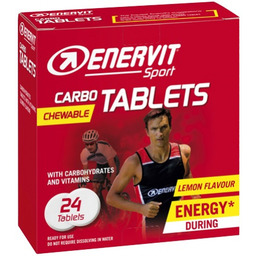 Enervit carbo tablets lemon