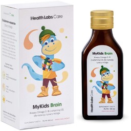 HealthLabs Care My Kids Brain kwasy Omega 3
