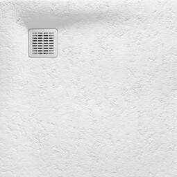 Roca Terran 90x90cm brodzik kwadratowy konglomeratowy biały AP10338438401100