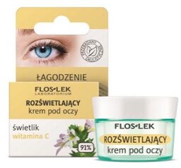 FLOS-LEK Rozświetlający krem pod oczy ze świetlikiem