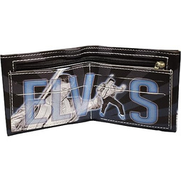 Midsouth Products Elvis Presley składany portfel - niebieskie
