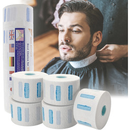 Kołnierzyki fryzjerskie barberskie ochronne jednorazowe kryza 20x100szt ochronne