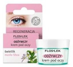 FLOS-LEK Odżywczy krem pod oczy ze świetlikiem