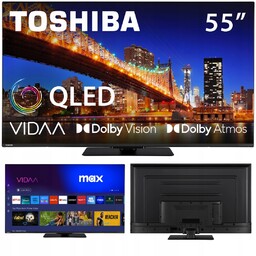 Telewizor Qled 55" Toshiba 55QV3F63DA Smart Tv 4K