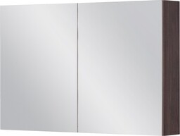 Szafka łazienkowa z lustrem orzech 100x65 cm FOKUS