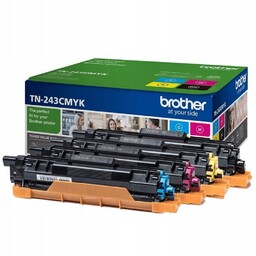 Nowy zestaw Brother Toner TN-243 TN243 Cmyk DCP-L3510