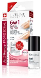 EVELINE_Nail Therapy Care&Colour 6w1 odżywka do paznokci nadająca