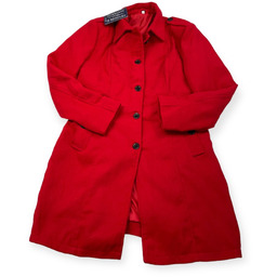 Płaszcz damski czerwony The Wool Makers XS