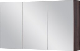 Szafka łazienkowa z lustrem orzech 120x65 cm FOKUS