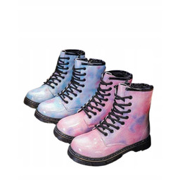 Botki dziecięce martens jesień zima różowe rozmiar 31