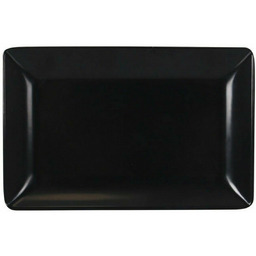 Śródziemnomorska Taca na przekąski Melamina Antracyt 20 x