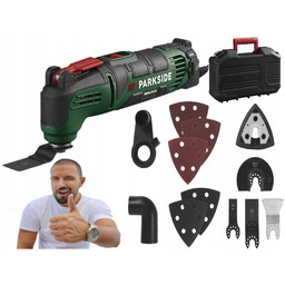 Narzędzie Urządzenie Wielofunkcyjne Parkside 4w1 Akcesoria i6 Zestaw