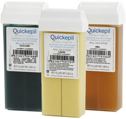 Quickepil Wosk do depilacji, różne zapachy 110g