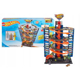 Hot Wheels Zestaw Zakręcony Garaż Parking autko Hot