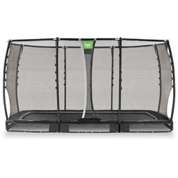 Trampolina naziemna Allure Premium 214x366cm czarna Exit