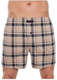 Męskie bokserki bawełniane Comfort 280 brązowe