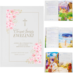 Biblia na Chrzest / Personalizowana / Pamiątka Chrztu