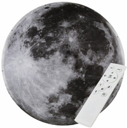Okrągły kinkiet Księżyc ABIGALI-MOON LED 24W z pilotem