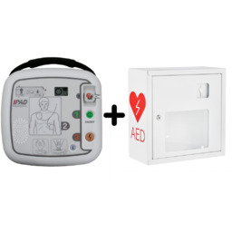 Defibrylator AED &ndash; iPAD SP1 z szafką białą