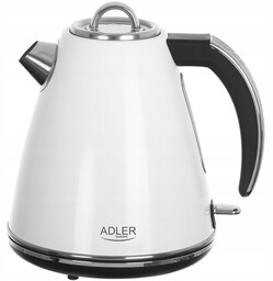 Czajnik Elektryczny Stalowy 1,5L 230V Biały AD1343