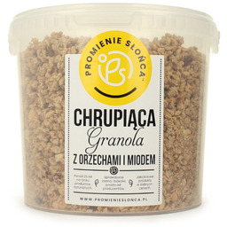 Chrupiąca granola z orzechami i miodem 2000 g