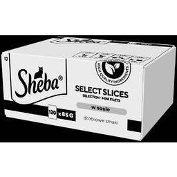 Sheba Selection Karma Dla Kota Drobiowe Smaki 120x85g