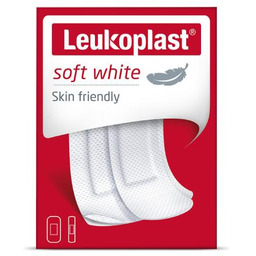 Leukoplast soft white Plaster z opatrunkiem, 20 szt.