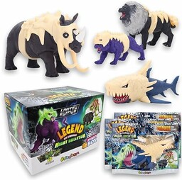 #sbabam FUNNY BOX Legend of Animals Night Skeleton,