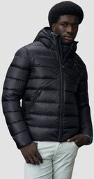 BLAUER Granatowa kurtka męska Acton Short Jackets, Rozmiar