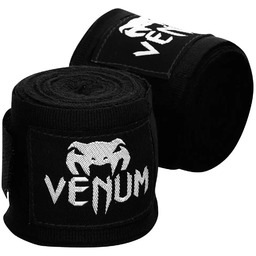 Venum Bandaże Bokserskie Owijki 2,5m Czarno/Białe