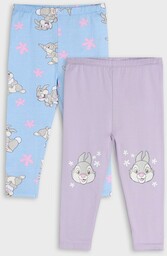 Sinsay - Legginsy - Fioletowy