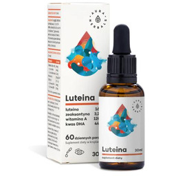 AURA HERBALS Luteina + Witamina A + DHA