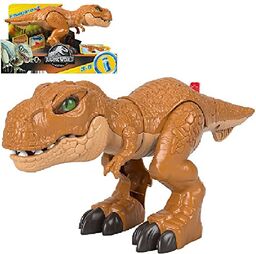 Fisher-Price Imaginext Jurassic World Atakujący T-Rex, zabawka dinozaura