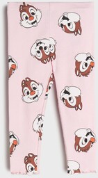 Sinsay - Legginsy Disney - Różowy