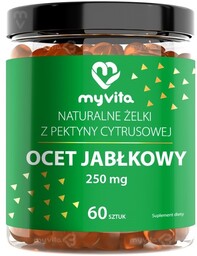 MyVita Ocet jabłkowy Naturalne żelki, 60 sztuk
