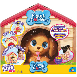 Zabawka interaktywna Piesek z Domkiem Little Live Pets
