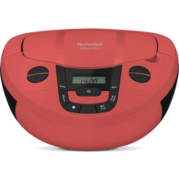 2X Radioodtwarzacz Technisat Viola CD-1 Bluetooth Czerwony
