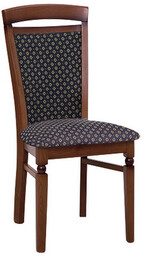 krzesło Bawaria tapicerowane granatowe