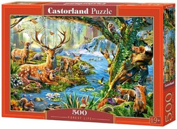 Castorland Puzzle 500 Forest Life CASTOR