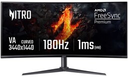 ACER Monitor Nitro XZ342CUV3bmiiphx 34" 3440x1440px 180Hz 1