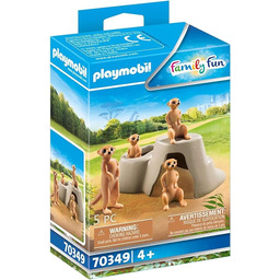 PLAYMOBIL Family Fun 70349 Surykatki, od 4 lat