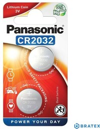 2 x bateria litowa mini Panasonic CR2032