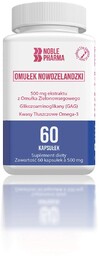 NoblePharma Omułek nowozelandzki, suplement diety, 60 kapsułek